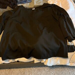 Elegant Black Women's Top